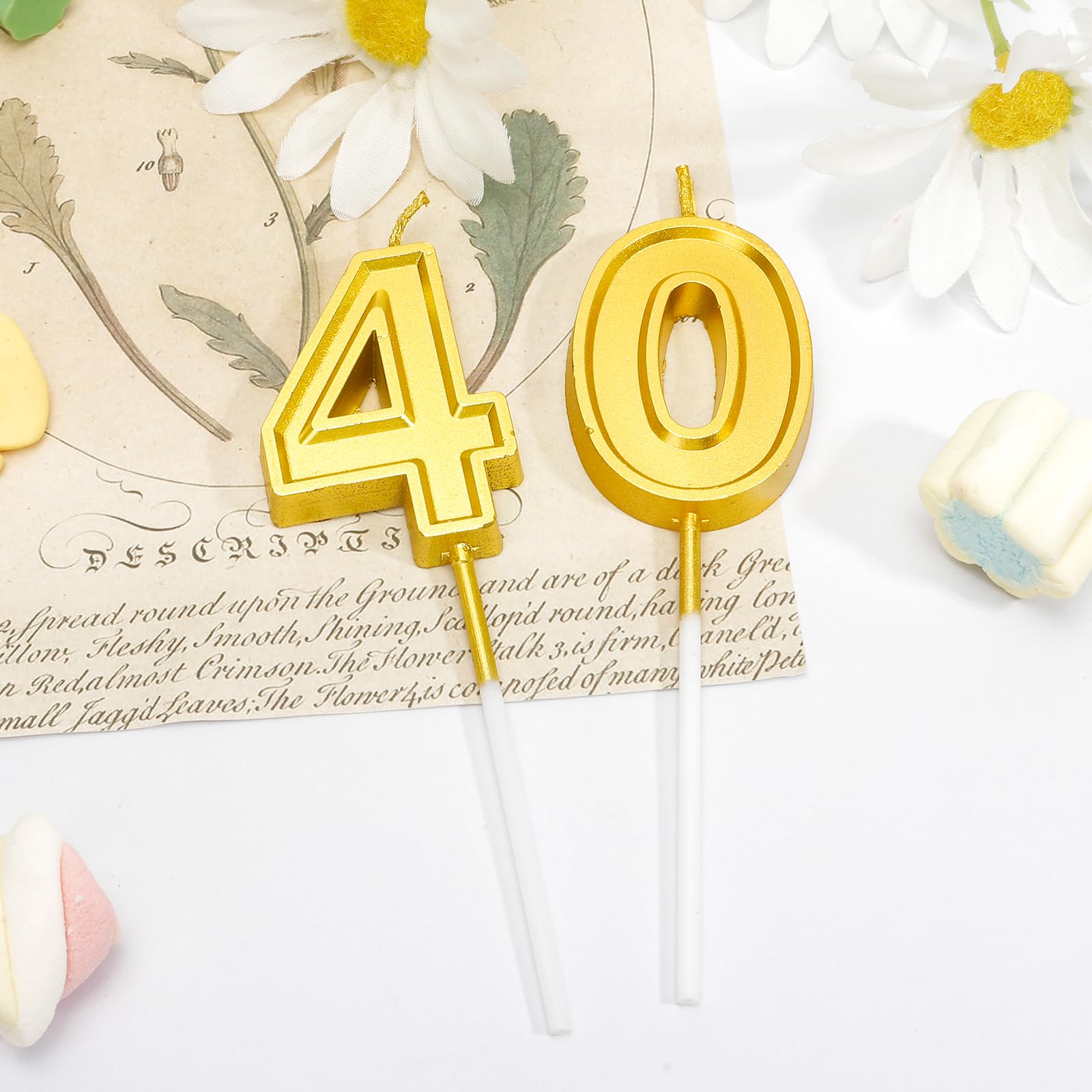 バースデーキャンドル Amazon.co.jp: 40歳の誕生日キャンドル 40歳の誕生日キャンドル